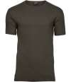 TJ520 Tee Jays Mens Interlock Tee Dark Olive colour image